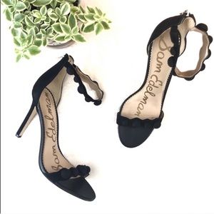 SAM EDELMAN | Addison Suede Stiletto Sandals 11